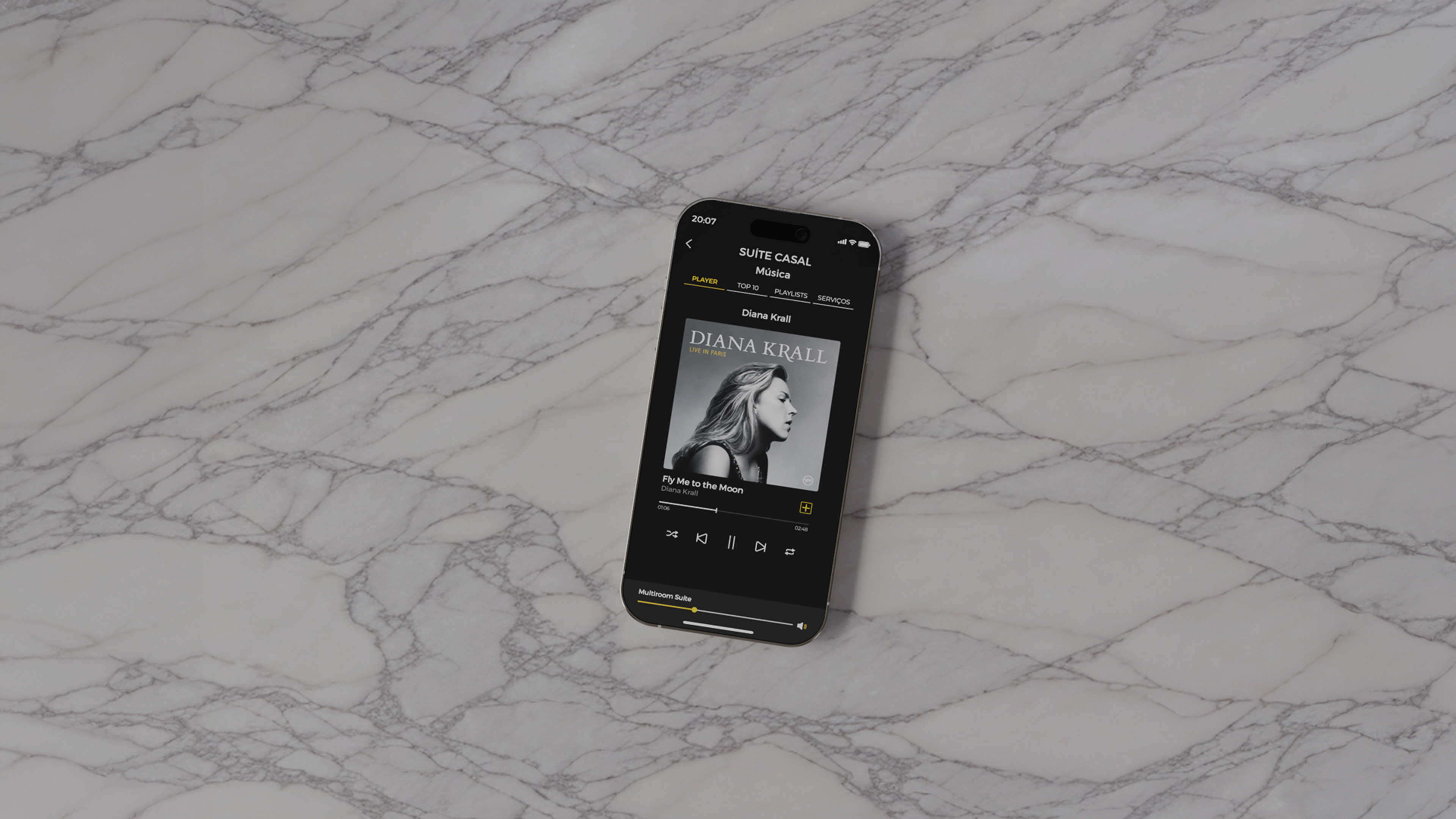 App Scenario — controle da casa pelo celular