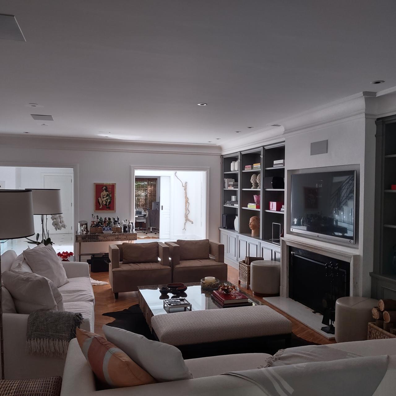 Home theater residencial — AMS AV Automation