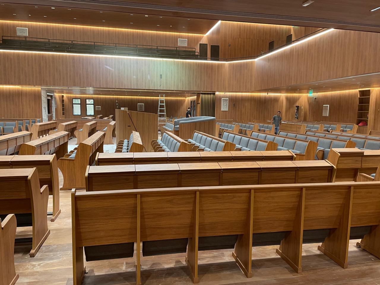 Sinagoga de Higienópolis — salão de orações